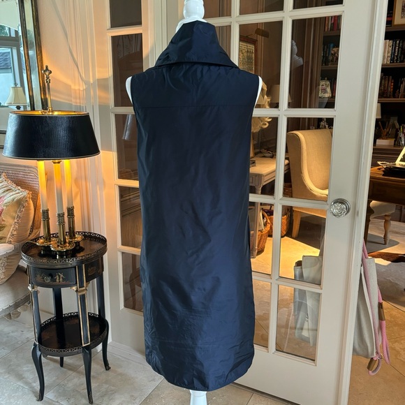 COS Sleeveless Navy Button Front Shift -Sz 4 - Picture 3 of 11